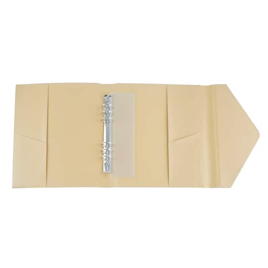 A4 Planner Tan Faux Leather Cover by Recollections™